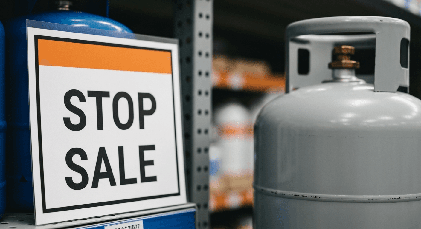 **North Carolina Issues Stop-Sale on Refillable Propane System, Emphasizing Compliance Urgency**