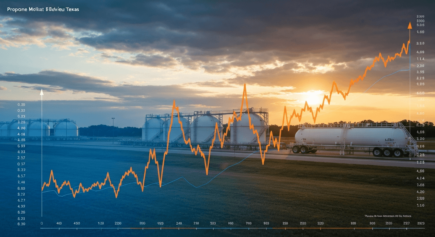 Propane Prices Surge 12% as Record Exports Drain Domestic Supply