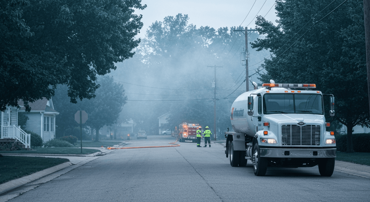 **Gas Leak Prompts Antlers Evacuation as Energy Supply Warnings Mount**
