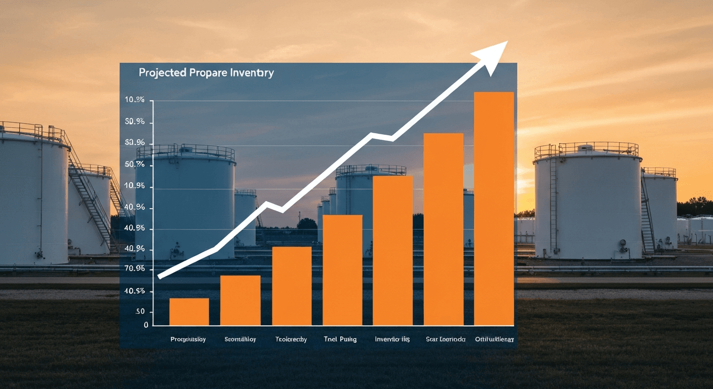 **EIA Forecasts Lower Propane Prices Amid High Inventories**