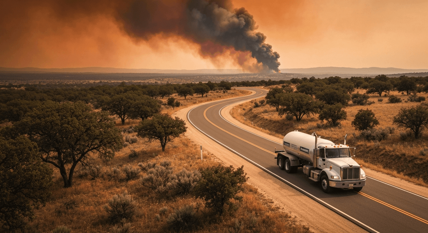 **Western Wildfires Spark Early Supply Chain Concerns**