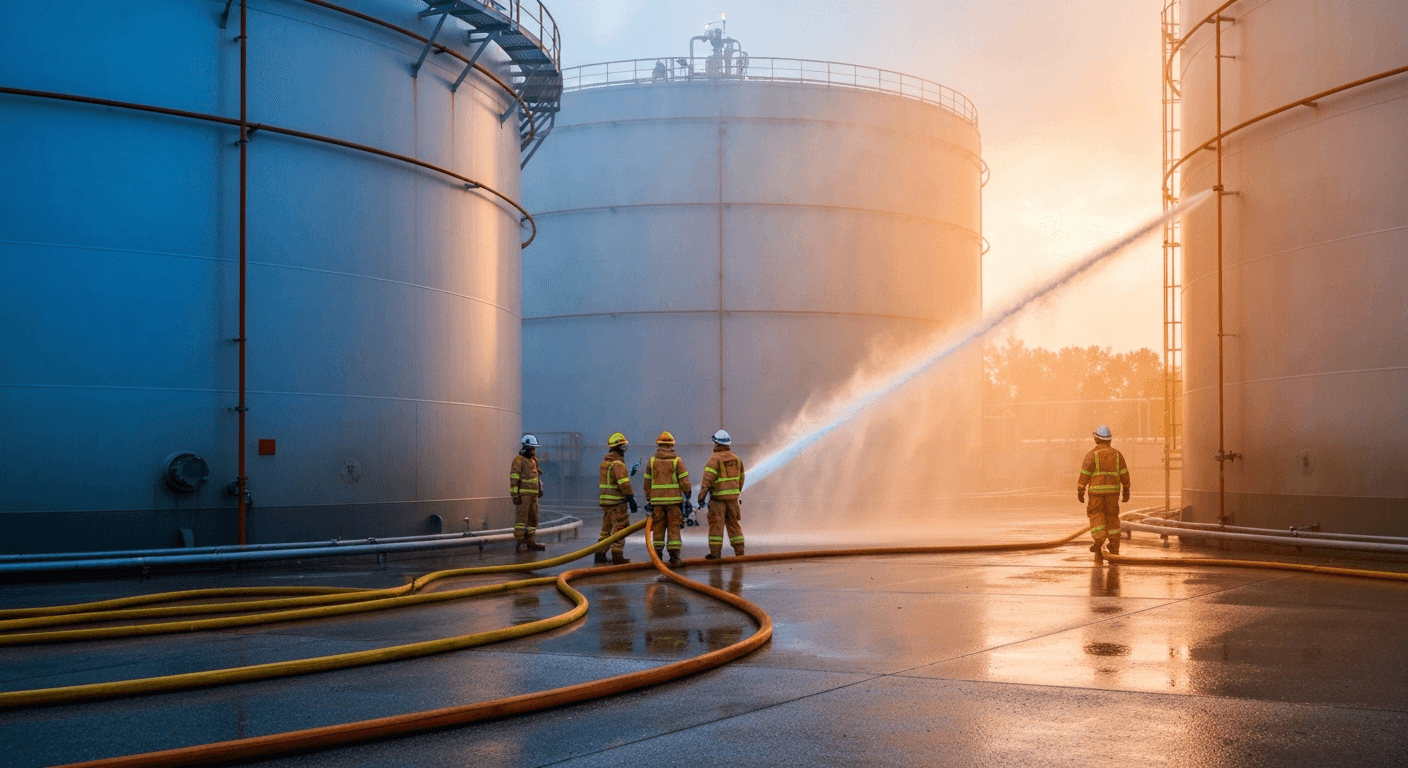 **California Chemical Tank Crisis: 50,000 Evacuated Amid BLEVE Threat**