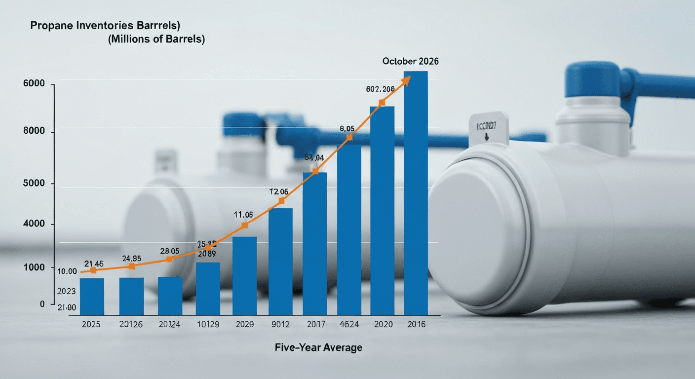 **EIA Predicts Propane Price Dip: High Inventories Through 2026**