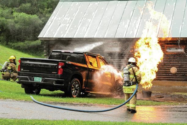 Propane Fire Incident at Sugar Ridge RV Village & Campground in Danville, Vermont