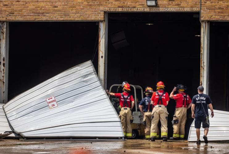 Forklift Operator Injured in Propane Tank Explosion at Former OPS Building