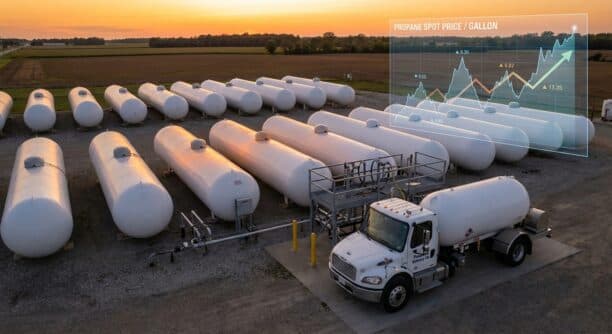 Propane Prices Jump in Mid‑March as February Lows Fade